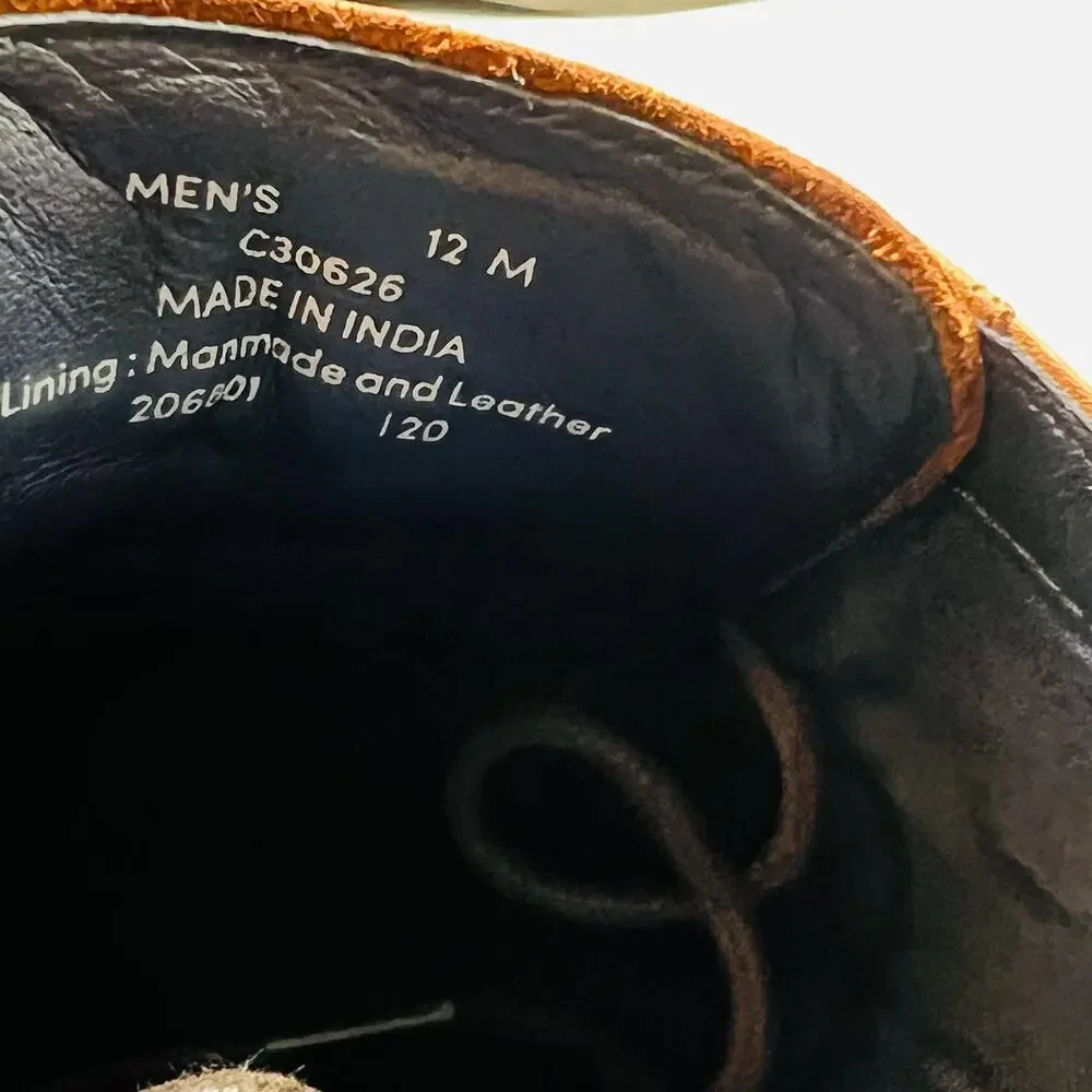 Cole Haan Shoes Mens 12 Brown Leather Grand OS Derby Oxford Dress Brogue Classic